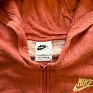 Nike Coral Zip-Up Hoodie